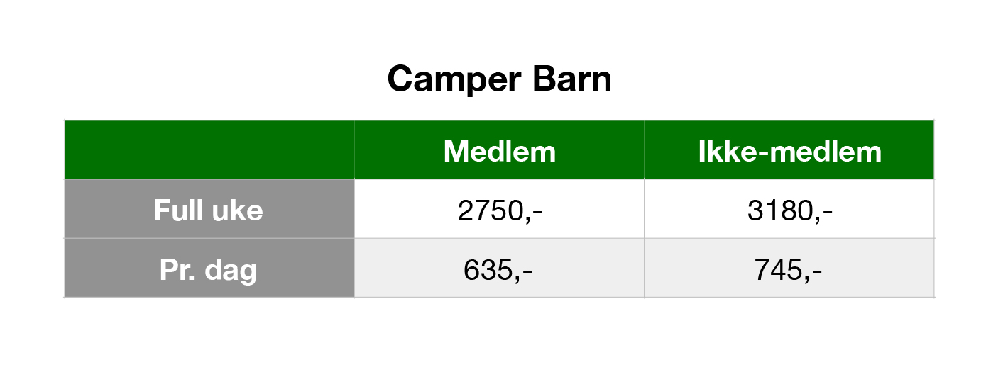 CAMP FOR BARN
